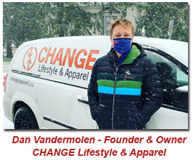 Guest Speaker - Dan Vandermolen - CHANGE Lifestyle & Apparel