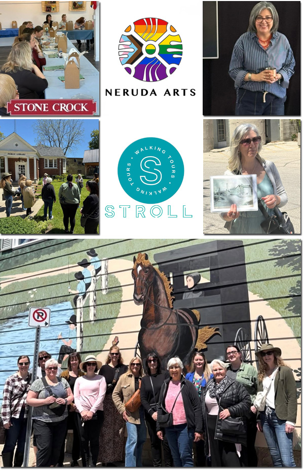 Isabel Cisterna - Neuda Arts | Juanita Metzger - Stroll Walking Tours
