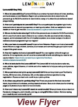 June 7 - LemonAID Day - FAQ
